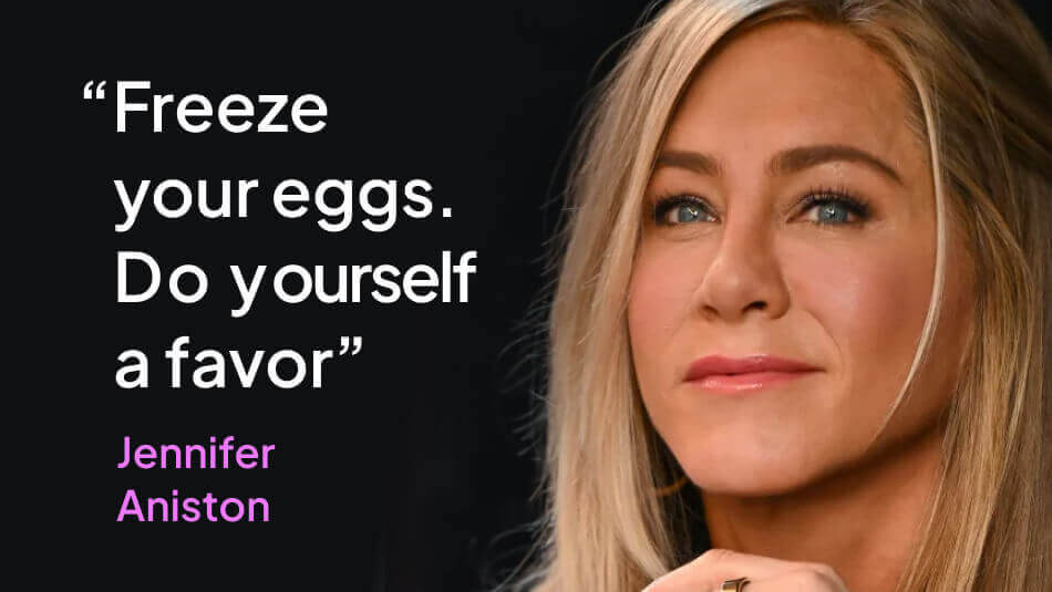 Jennifer Aniston’s fertility lessons
