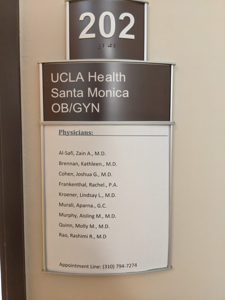 Santa Monica Ob/Gyn Specialty Suite UCLA gallery photo